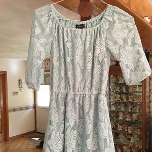 Cute Mint Green Spring/Summer Dress - Size S